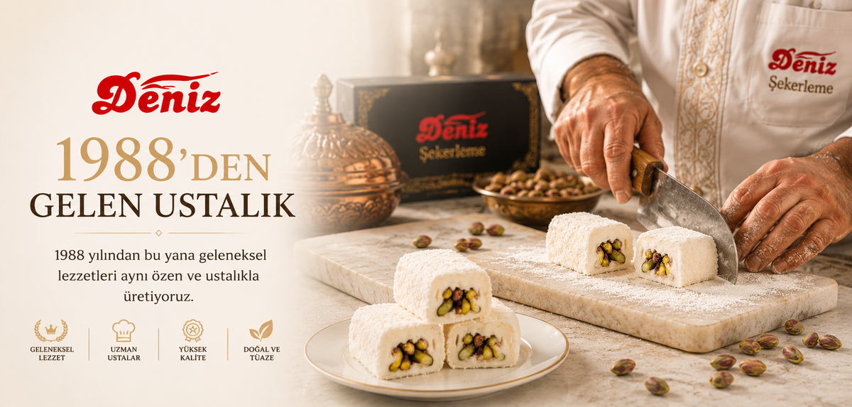 Deniz Şekerleme private label markaya özel lokum ve Turkish Delight üretimi