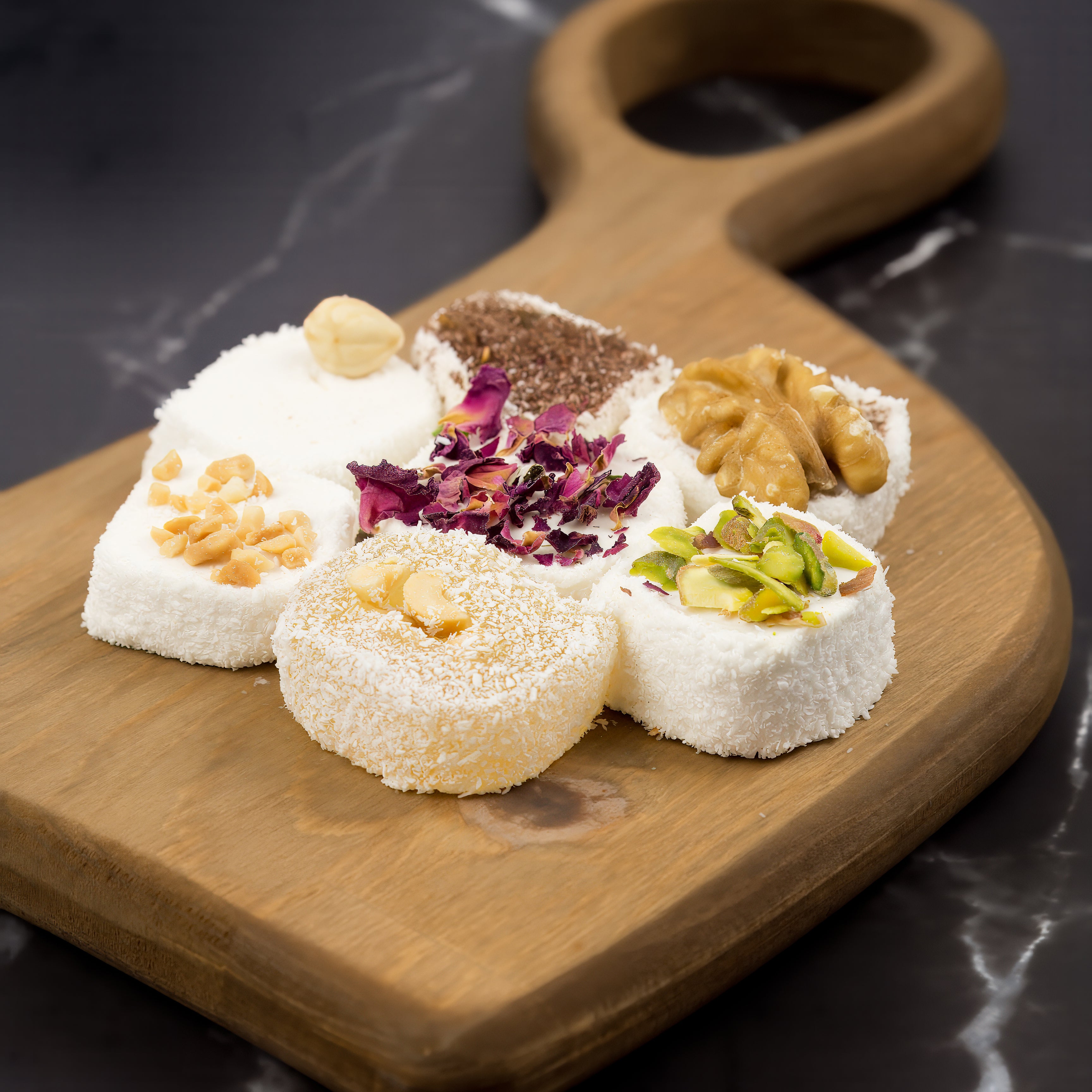 Afyon Sultan Lokum 750g Deniz Şekerleme özel kaplamalı geleneksel Afyon lokumu