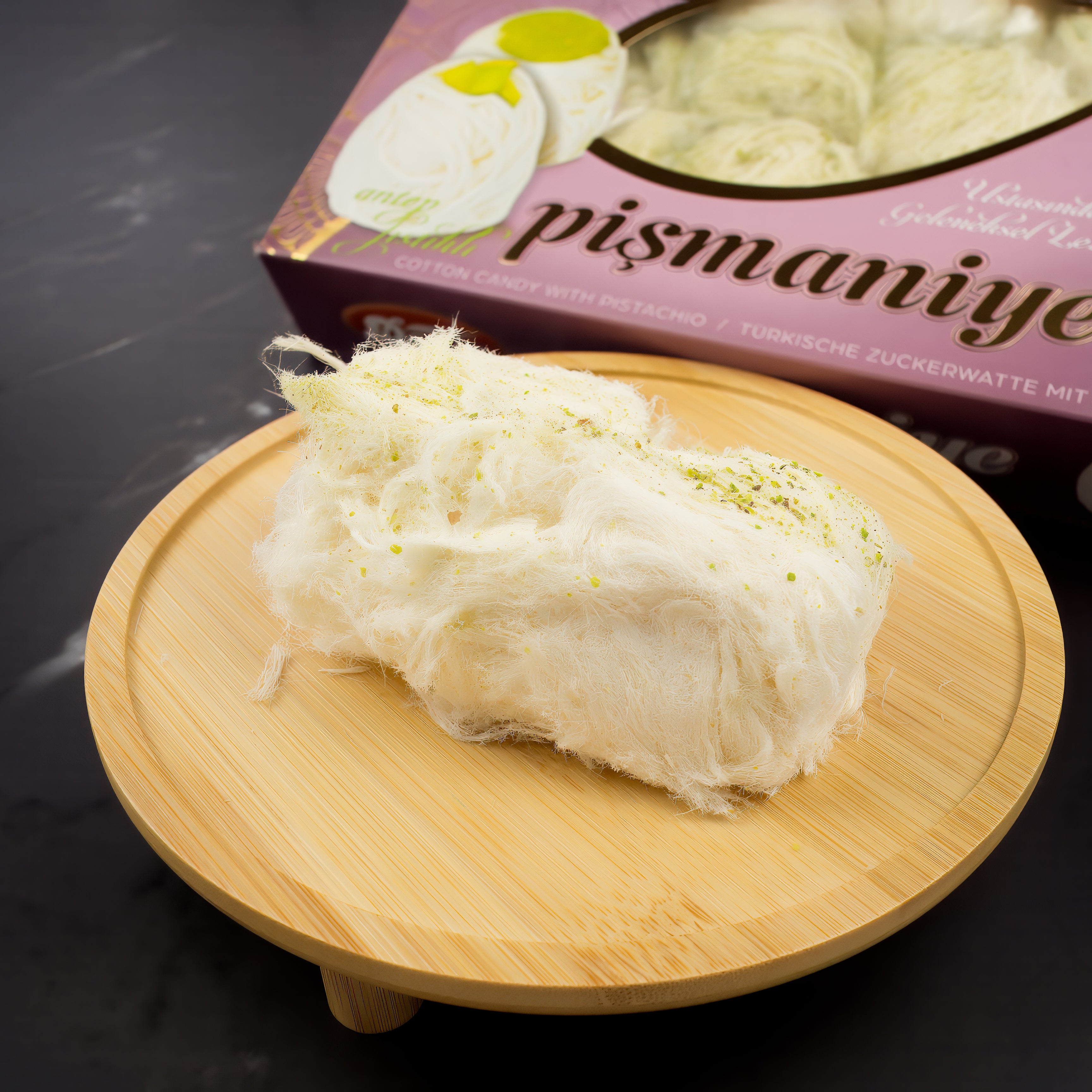 Antep fıstıklı pişmaniye 250g Deniz Şekerleme geleneksel ikramlık pişmaniye