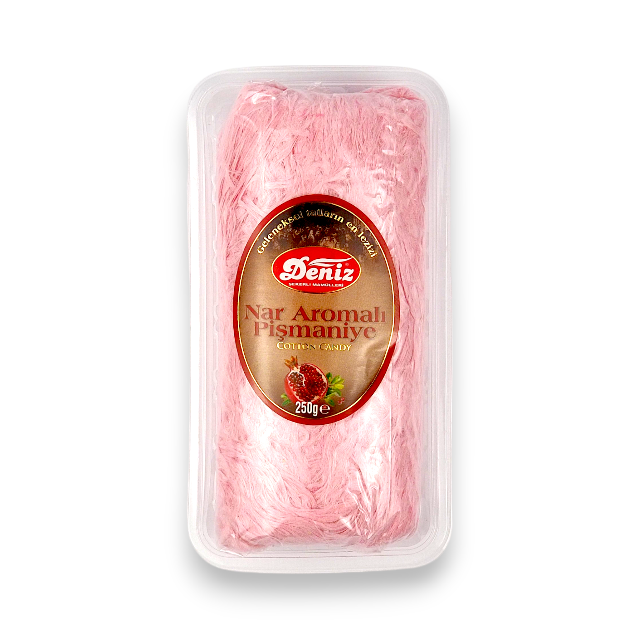 Narlı pişmaniye 250g Deniz Şekerleme meyve aromalı geleneksel tel pişmaniye